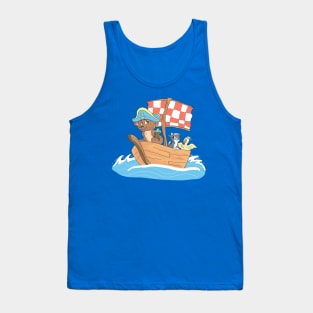 Little Bear Pirate Tank Top